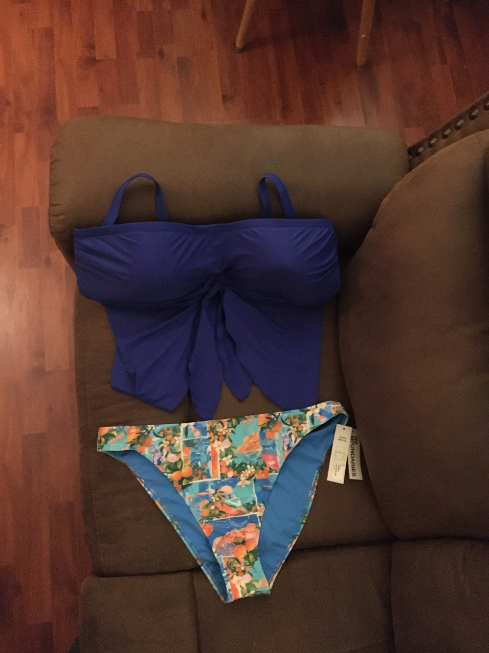 Nwt tankinI and bottoms swimwear size 2X